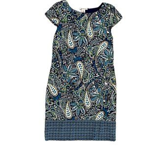 Liz Claiborne Paisley Women's Dress Medium